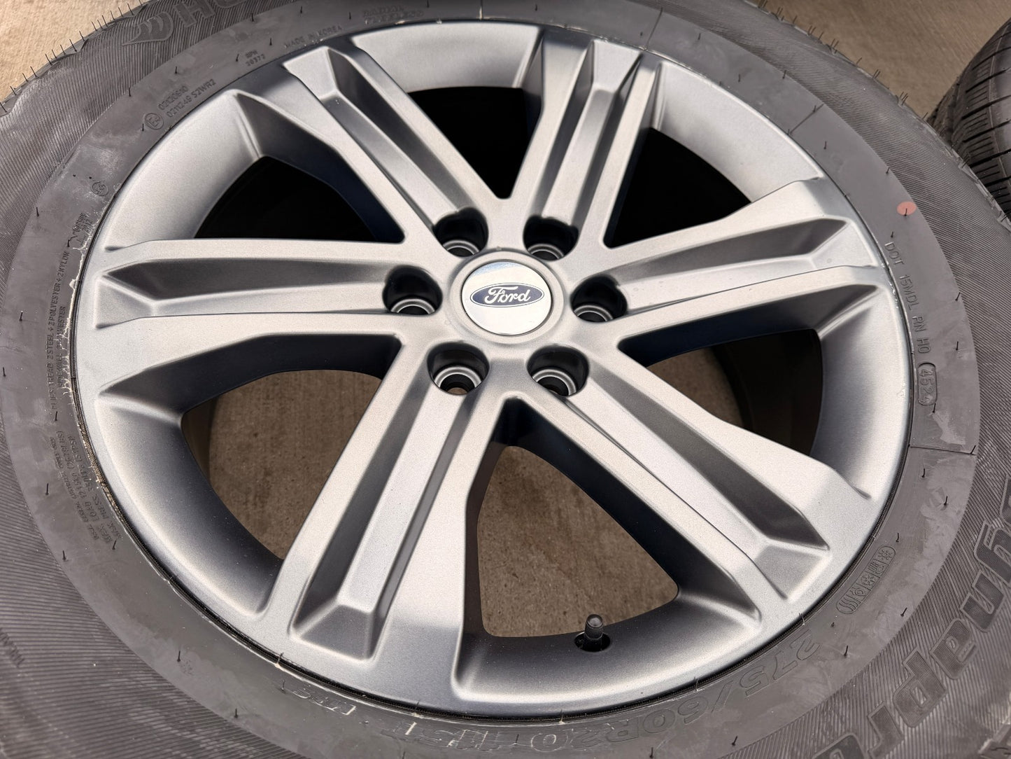 20" Ford F-150 FX-4 PLATINUM OEM rims wheels 10344 Expedition HANKOOK A/T2 NEW