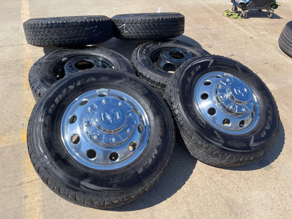 17" Dodge Ram 3500 Dually OEM 2701 2702 Laramie 8x200 wheels rims GOODYEAR