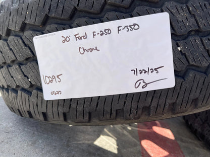20" Ford F-250 F-350 OEM chrome Lariat wheels rims 10295 25085 10552 2024 2025