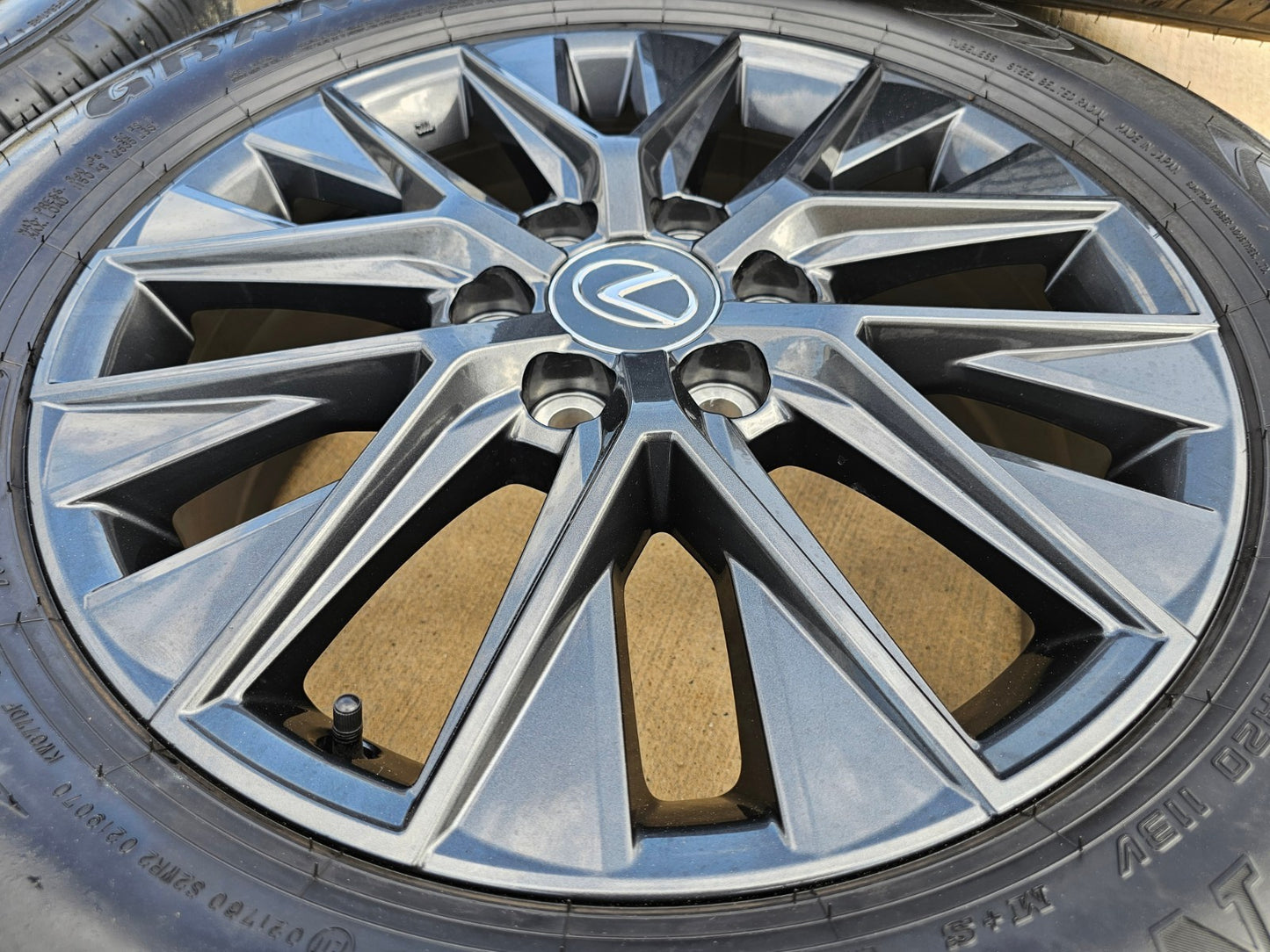 20" Lexus GX550 OEM wheels rims Land Cruiser Tundra 10545 LX600 2025 2026