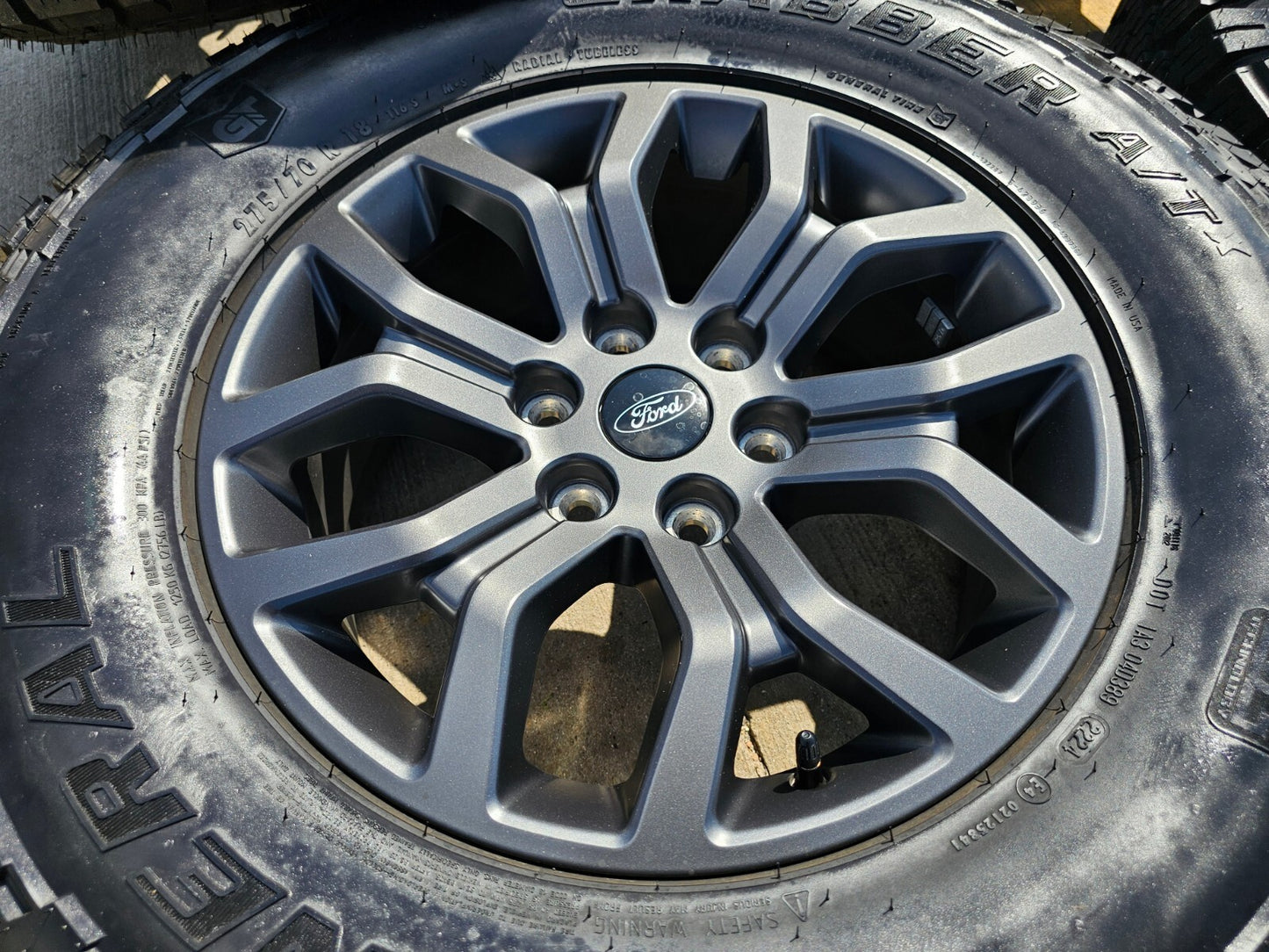 18" Ford F-150 TREMOR OEM rims wheels 10342 TIMBERLINE Expedition 2024 2025 NEW