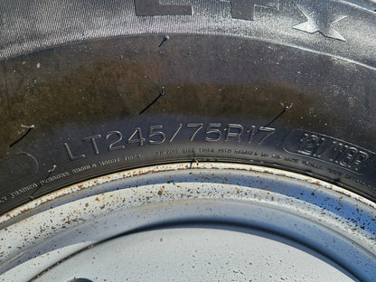 (1) 17" Ford F-350 Dually OEM rim wheel RIM# 3615 99016 FITS 2005-2027