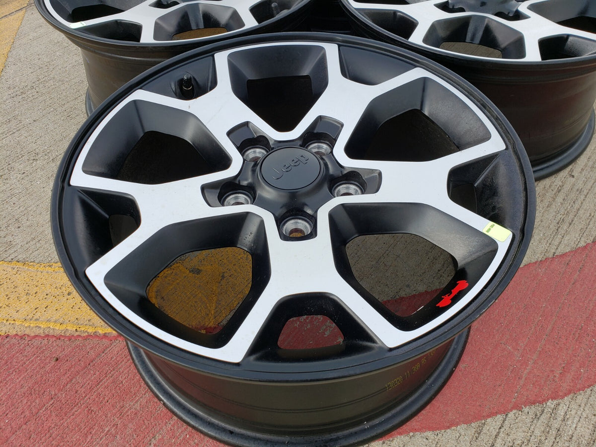 (5) 17" Jeep Wrangler Gladiator Rubicon OEM 9218 wheels rims SET