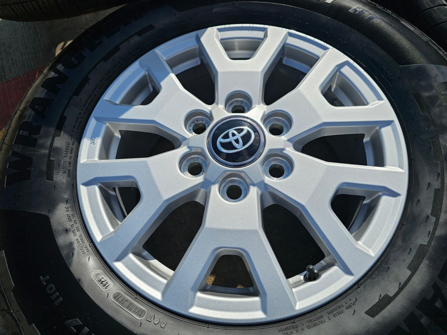 17" Toyota Tacoma 4Runner TRD OEM 94254 10637 wheels rims 2025 2026 GOODYEAR
