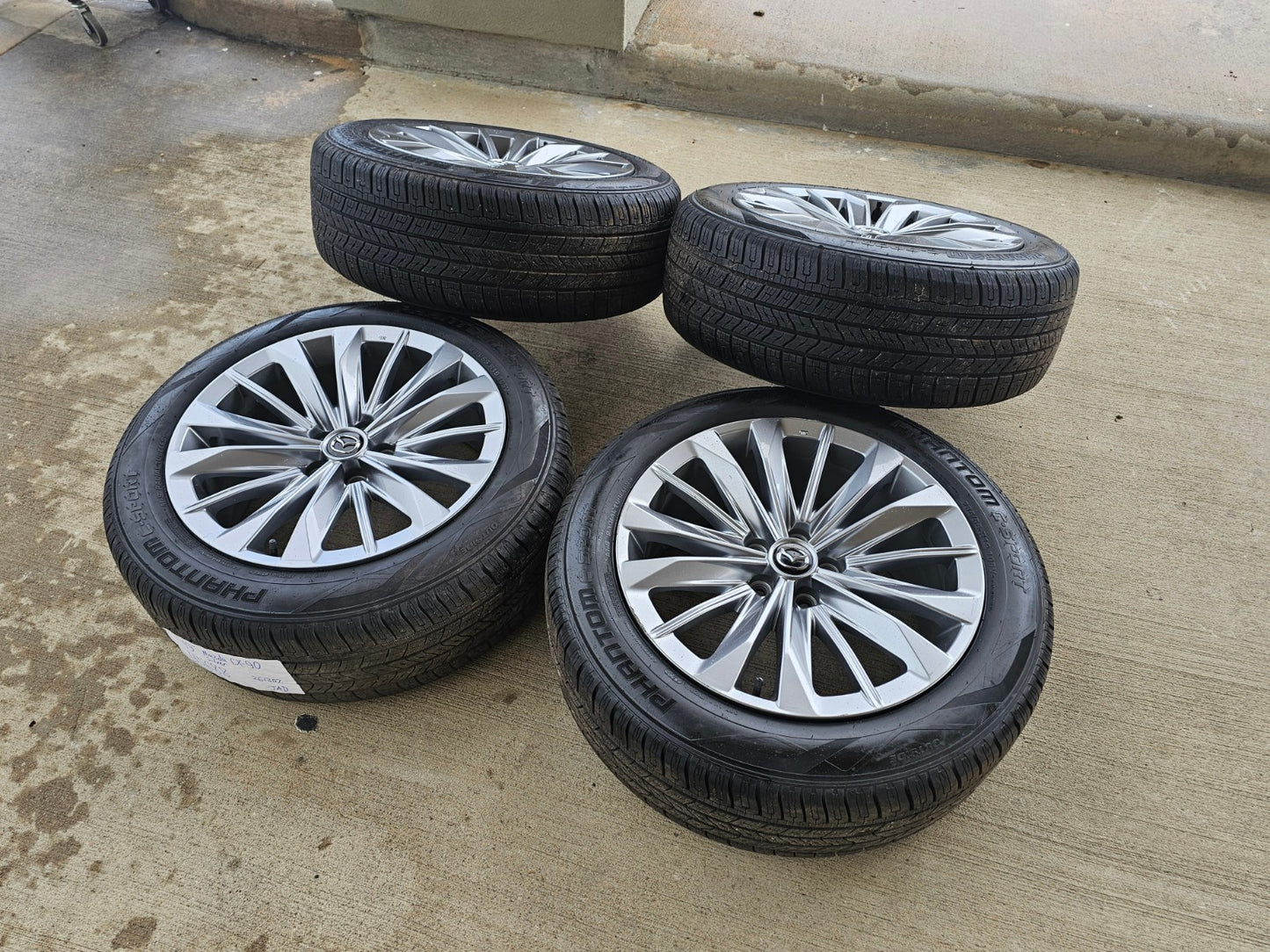 19" Mazda CX-90 Premium OEM rims wheels 95688 CX-70 SET 2024 2025 2026