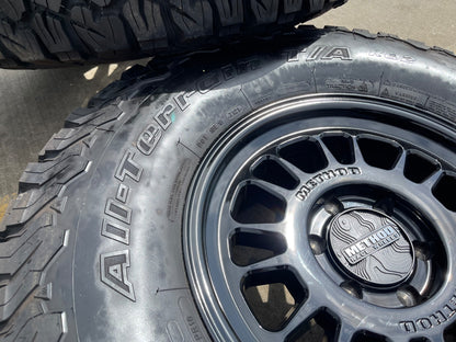 17x8.5 17" Method Racing MR318 Silverado RAM Tacoma wheels rims 6x139 6x5.5 35"