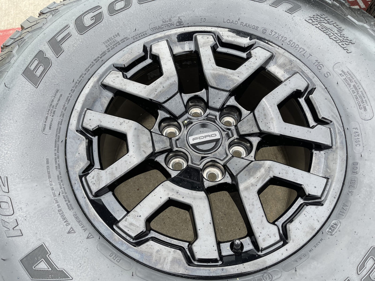17" Ford F-150 Raptor Bronco OEM 10461 rims wheels SET 2026 2027 BFG KO2 A/T NEW