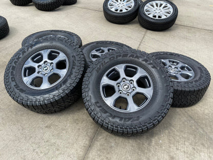 (5) 17" Ford Bronco Big Bend wheels rims 10384 OEM Ranger FALKEN A/T3 33"
