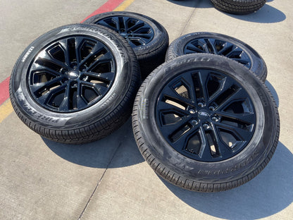 20" Ford F-150 LARIAT OEM 10619 rims wheels Expedition 2026 2027 SET PIRELLI