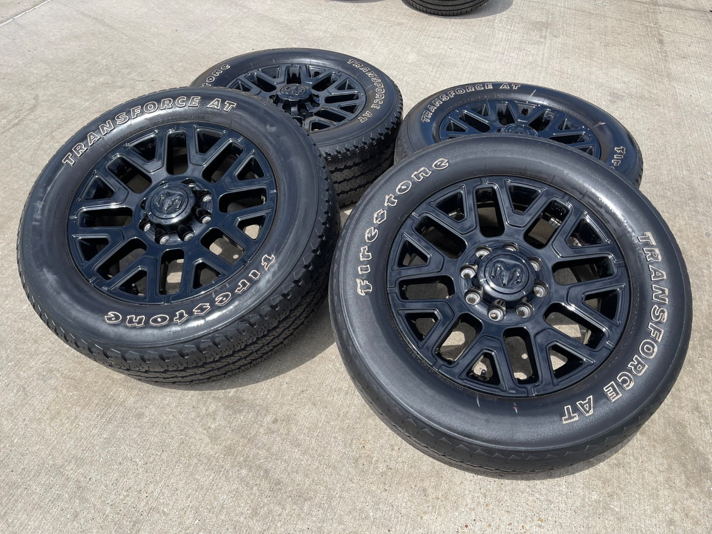 20" Dodge Ram 2500 3500 LARAMIE OEM 51649 wheels rims A/T2 2025 2026