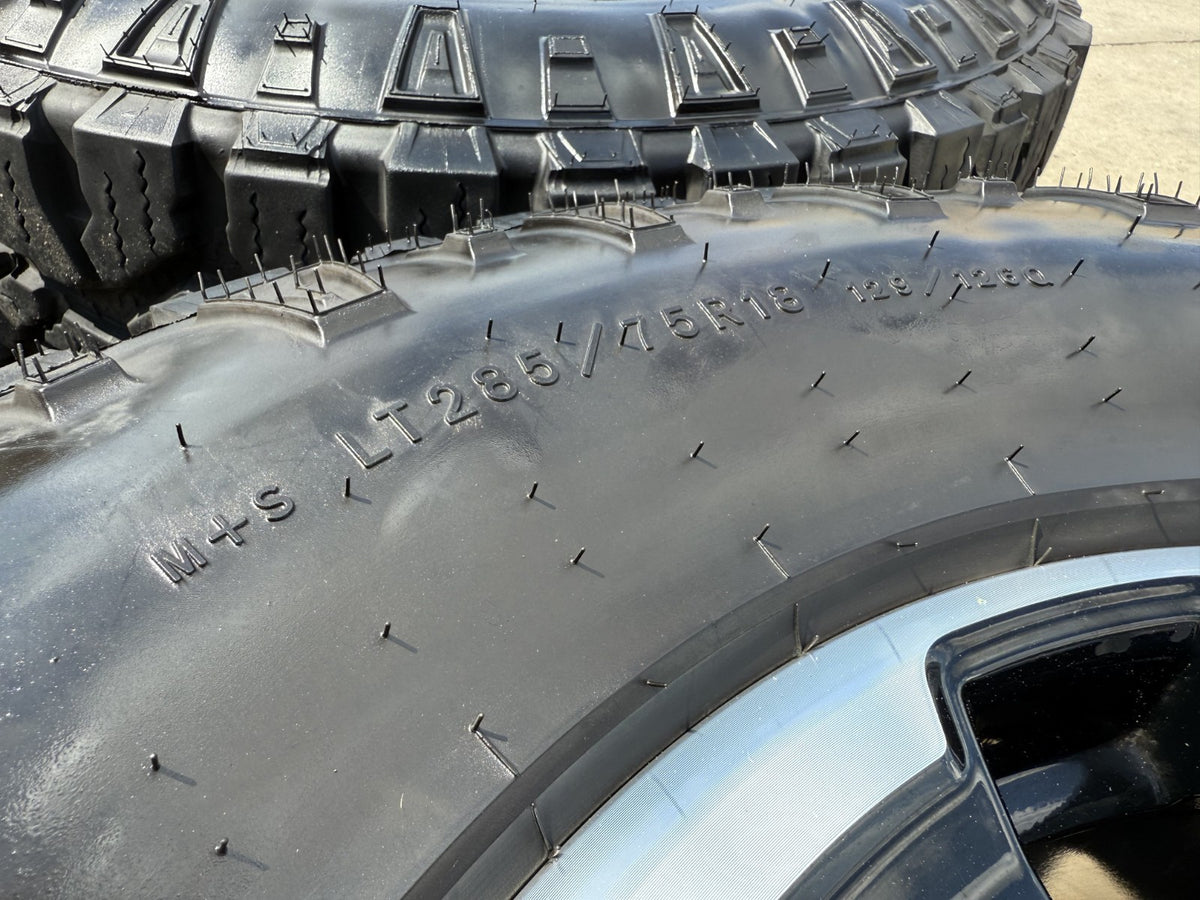 18" Ford F-250 F-350 OEM TREMOR rims wheels 10482 tires SET GOODYEAR DURATRAC AT