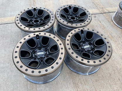 17" Ford F-150 Raptor OEM BEADLOCK rims wheels 10459 95210 BRONZE 2025 2026 NEW