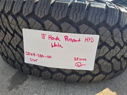 18" Honda Passport Ridgeline Pilot HPD OEM white wheels rims MDX 2025 2026 NEW