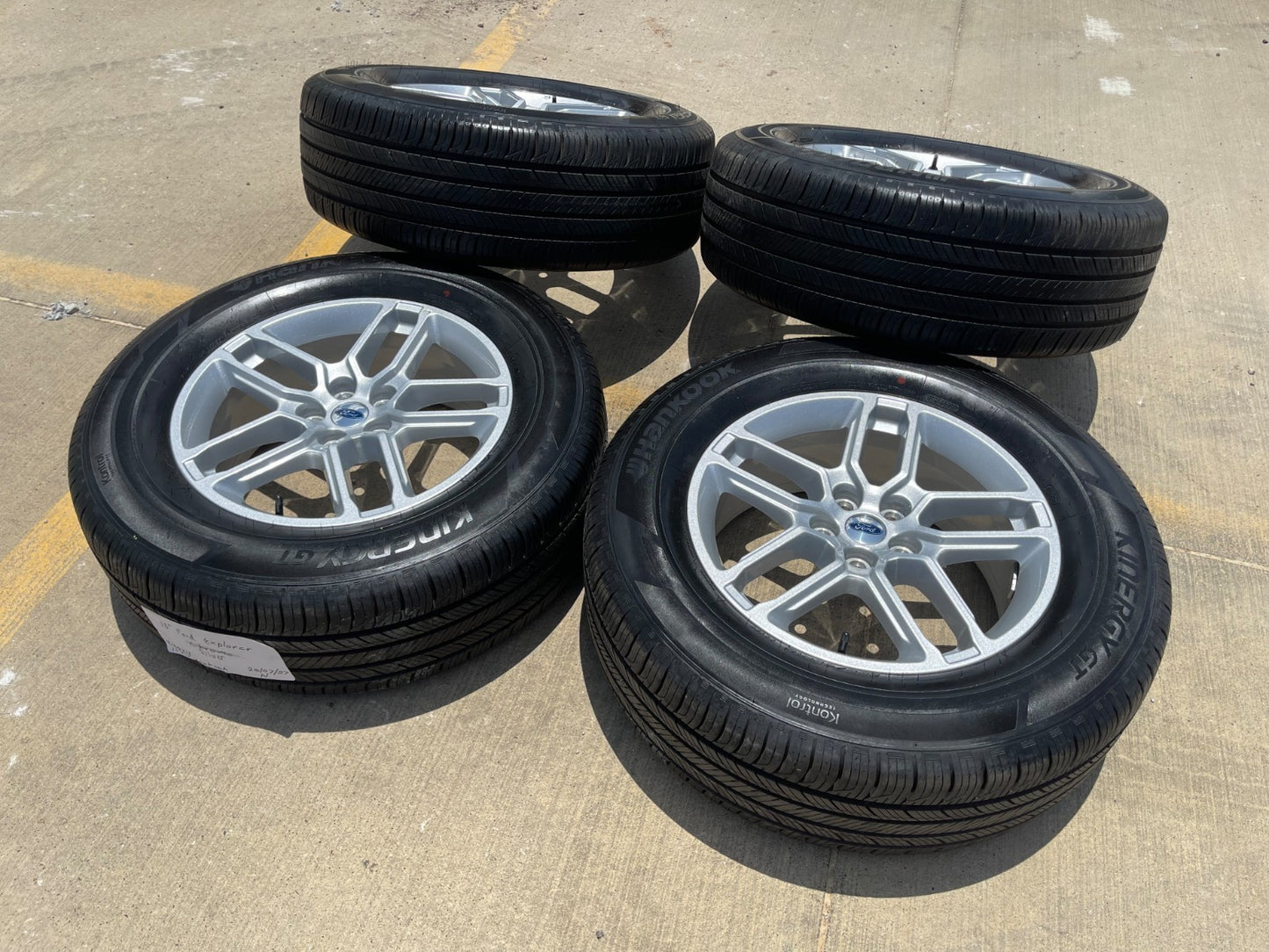 18" Ford Explorer Limited OEM 94024 rims wheels Lincoln Aviator SET HANKOOK NEW