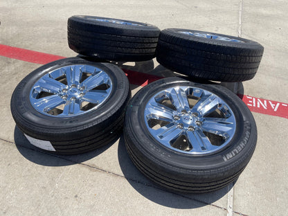 20" Ford F-150 Expedition OEM Lariat rims wheels 10171 SET tires CHROME