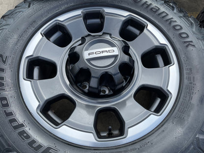 18" Ford F-250 F-350 OEM TREMOR rims wheels 10482 HANKOOK DYNAPRO M/T2