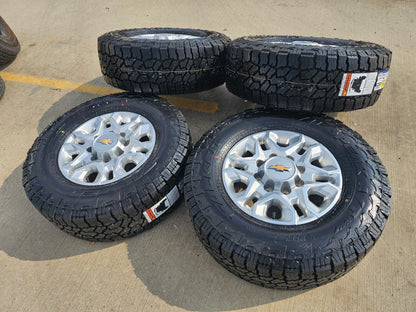 18" Chevy Silverado Trail Boss 2500 3500 OEM 5959 wheels rims 2024 2025 NEW 34"