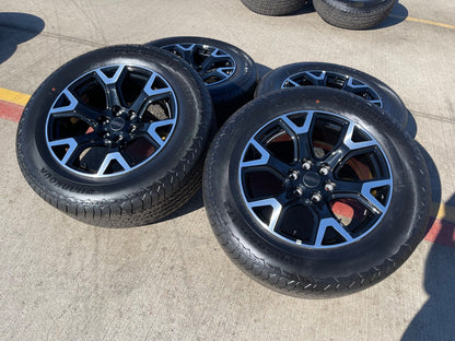 20" Jeep Grand Wagoneer Dodge Ram 1500 OEM black 9296 wheels rims 2025 2026 NEW
