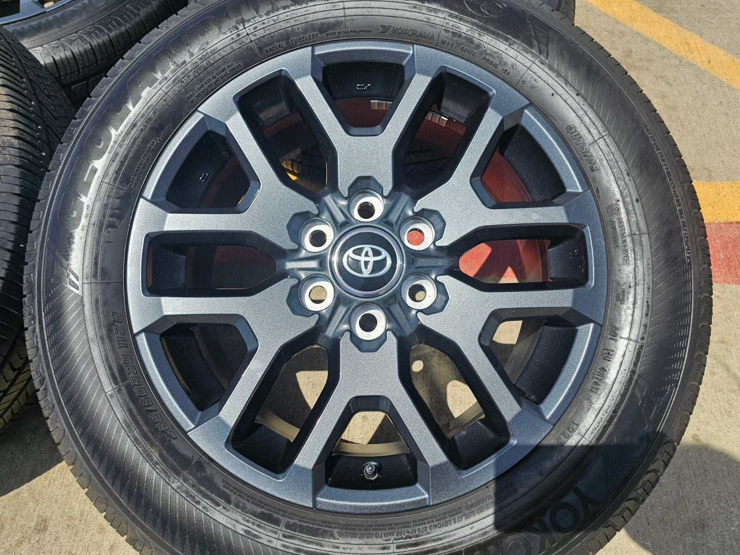 20" Toyota Tundra TSS TRD OEM wheels rims 95359 75277 Sequoia 2023 2024 2025