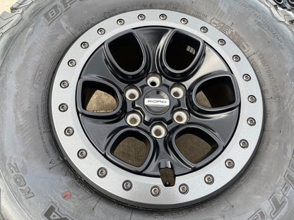 17" Ford F-150 Raptor OEM BEADLOCK rims wheels 10459 95210 BFG KO2 35" tires NEW