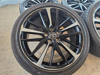 19" Toyota Camry OEM TRD black wheels rims 75222 Avalon Lexus
