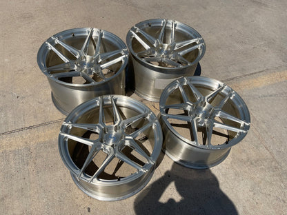 20" + 21" 20x10 21x13 Signature SV701 Mercedes AMG GT GT43 GT53 wheels rims R8