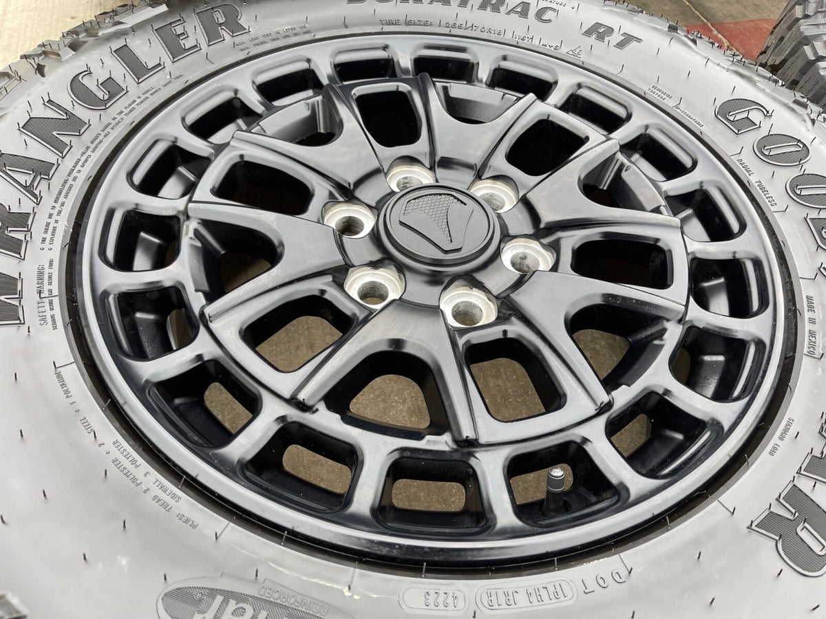 18" Toyota Tundra TSS T FORCE TRD OEM black wheels rims Sequoia 2025 2026 NEW