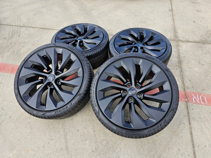 21" Lucid Air OEM Grand Touring black wheels rims tires 2023 2024 2025 2026 NEW