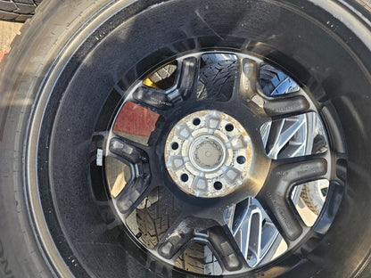 22" Dodge Ram 1500 OEM LIMITED Laramie wheels rims charcoal 2725 2684