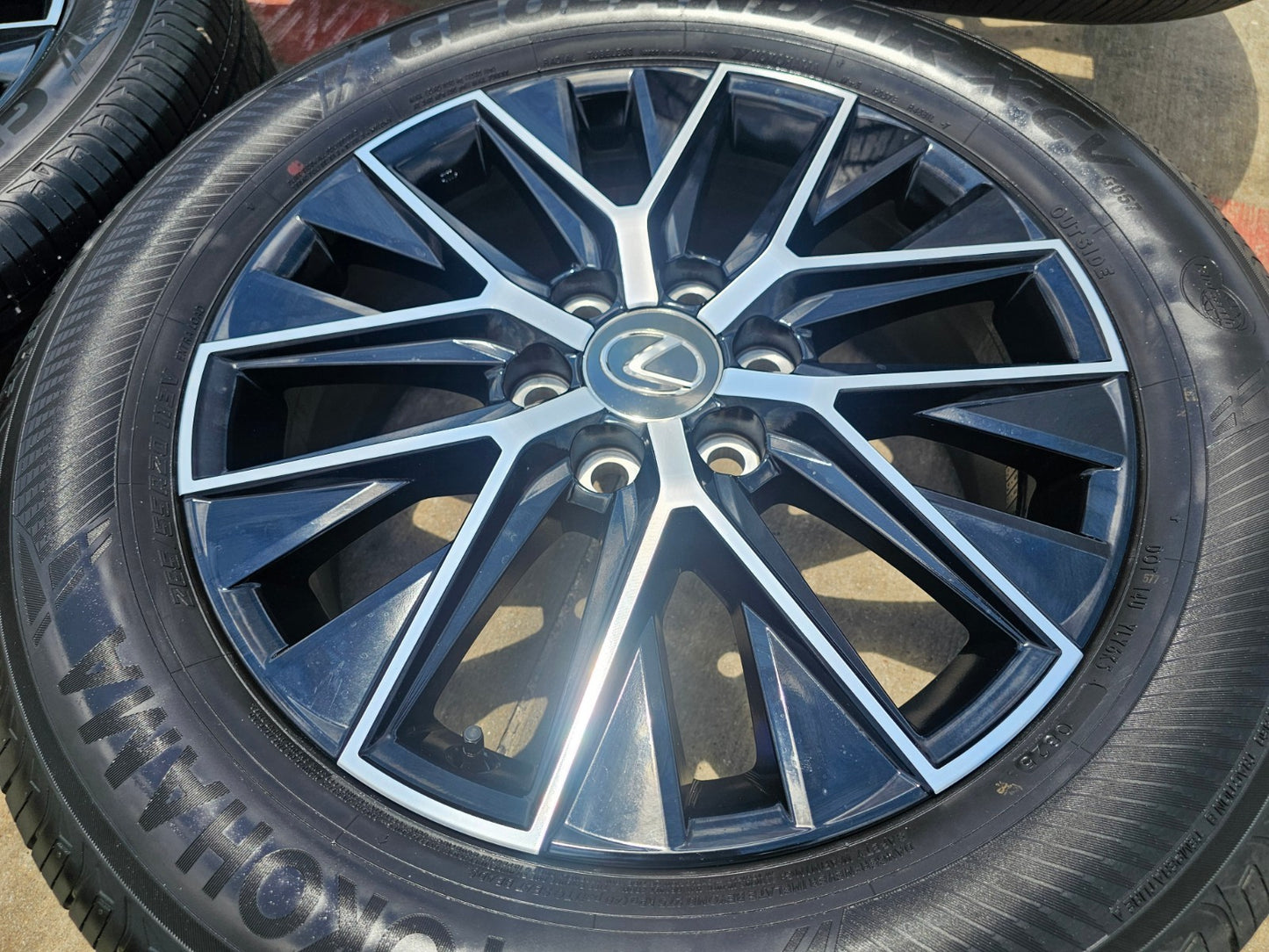 20" Toyota Land Cruiser Tundra OEM wheels rims 10545 Lexus GX550 LX600 2025 NEW