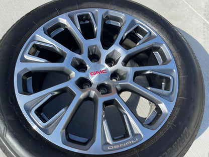22" GMC Yukon Sierra DENALI wheel rim Tahoe (1) OEM RIM# 87835100 FITS 2005-2027