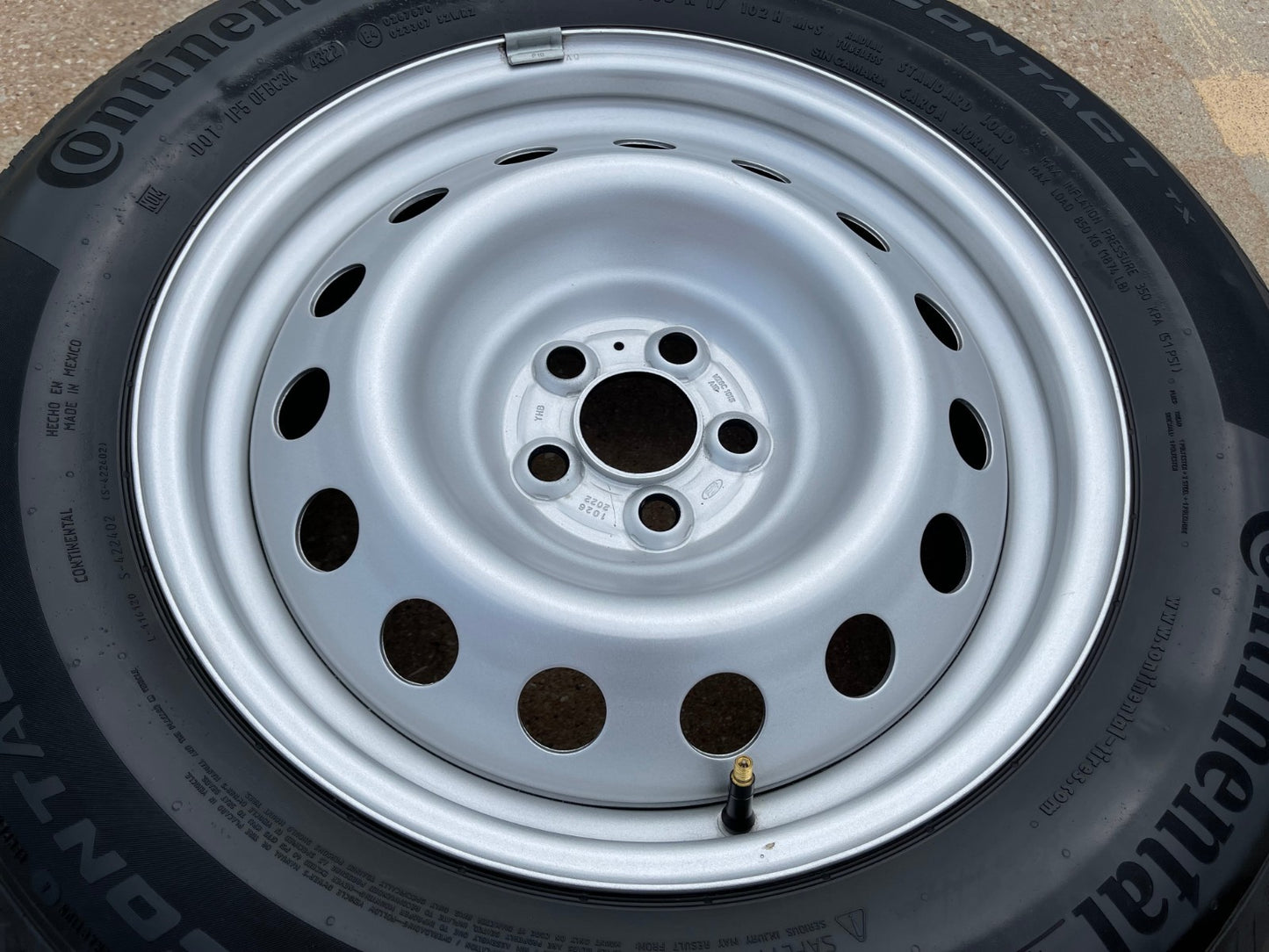 17" Ford Maverick Bronco Sport rim wheel tire 10415 OEM spare LIKE NEW