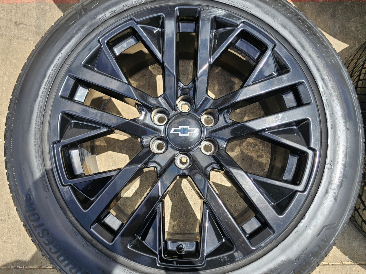 22" GMC Yukon Sierra OEM Chevy Silverado Tahoe 5903 wheels rims BRIDGESTONE