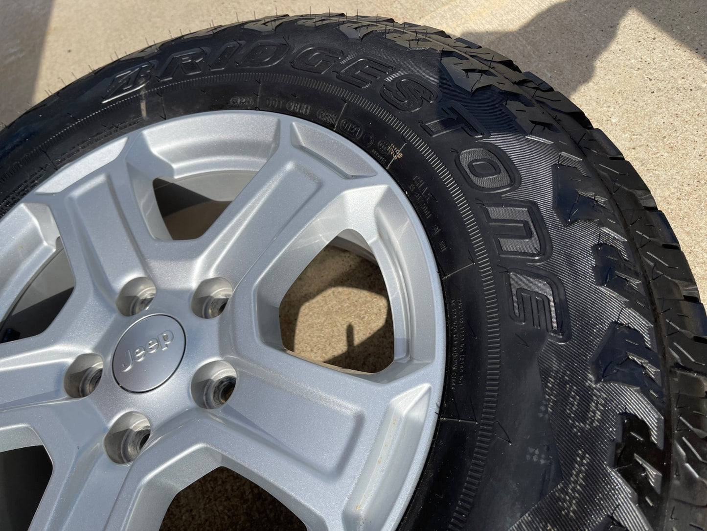 17" Jeep Wrangler Gladiator SPARE OEM 9216 wheel rim 2020 2021 2022 2023 2024