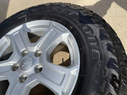 17" Jeep Wrangler Gladiator SPARE OEM 9216 wheel rim 2020 2021 2022 2023 2024