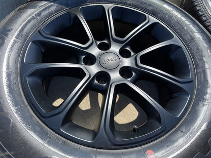 18" Jeep Grand Cherokee OEM 9136 wheels rims 2019 2020 2021 2022 2023 2024 2025
