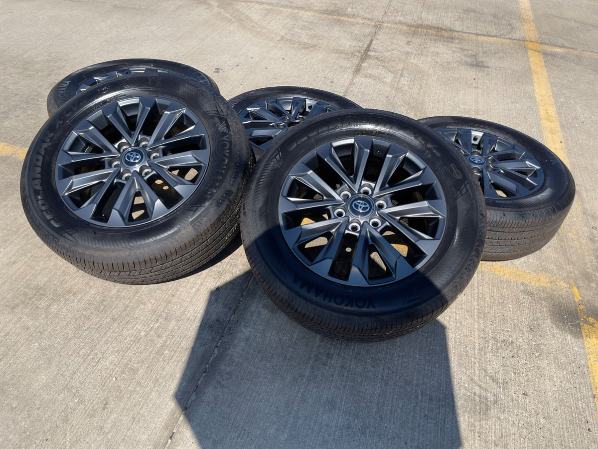 (5) 20" Toyota Land Cruiser OEM wheels rims 94057 Tundra Sequoia SET NEW