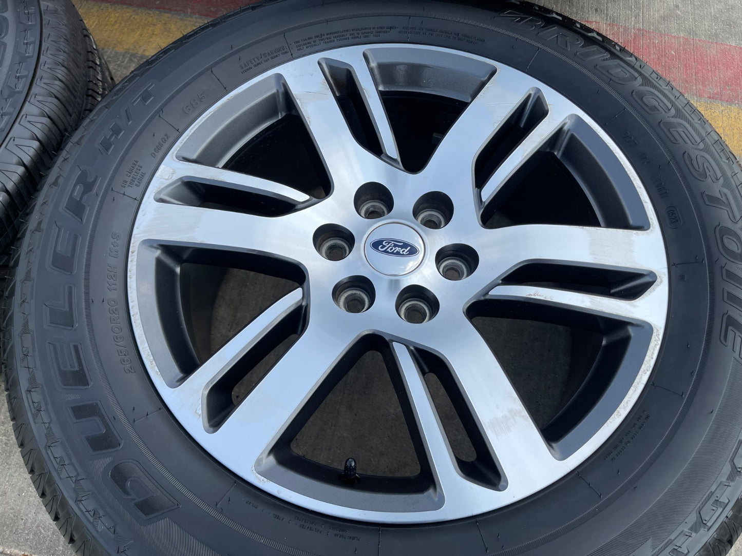20" Ford Expedition F-150 OEM rims wheels 10441 95362 SET Limited BRIDGESTONE