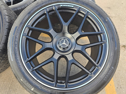 22" Mercedes G Wagon G63 AMG OEM 38658 wheels rims 2021 2022 2023 2024 2025 SET