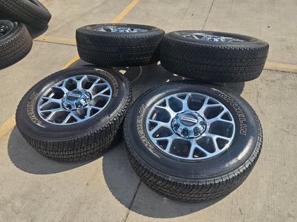 20" Ford F-250 F-350 OEM Lariat wheels rims 10292 tires 2021 2022 2023 2024 2025