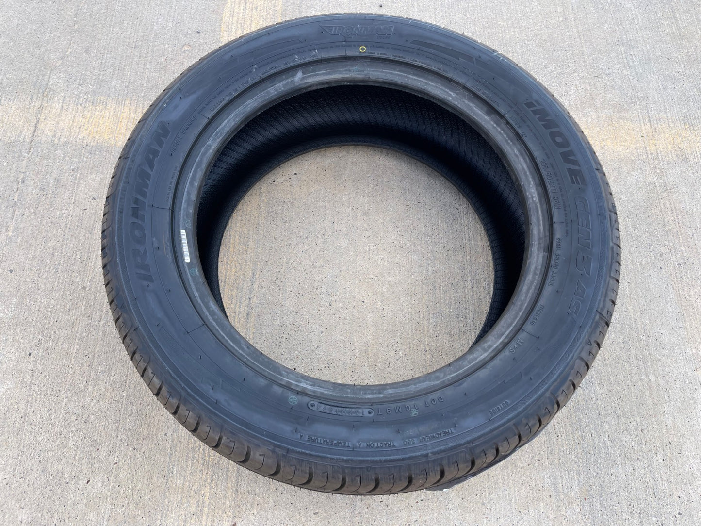 (1) 235/50/17 Ironman Gen 3 A/S tire 235/50R17 96W XL M+S NEW