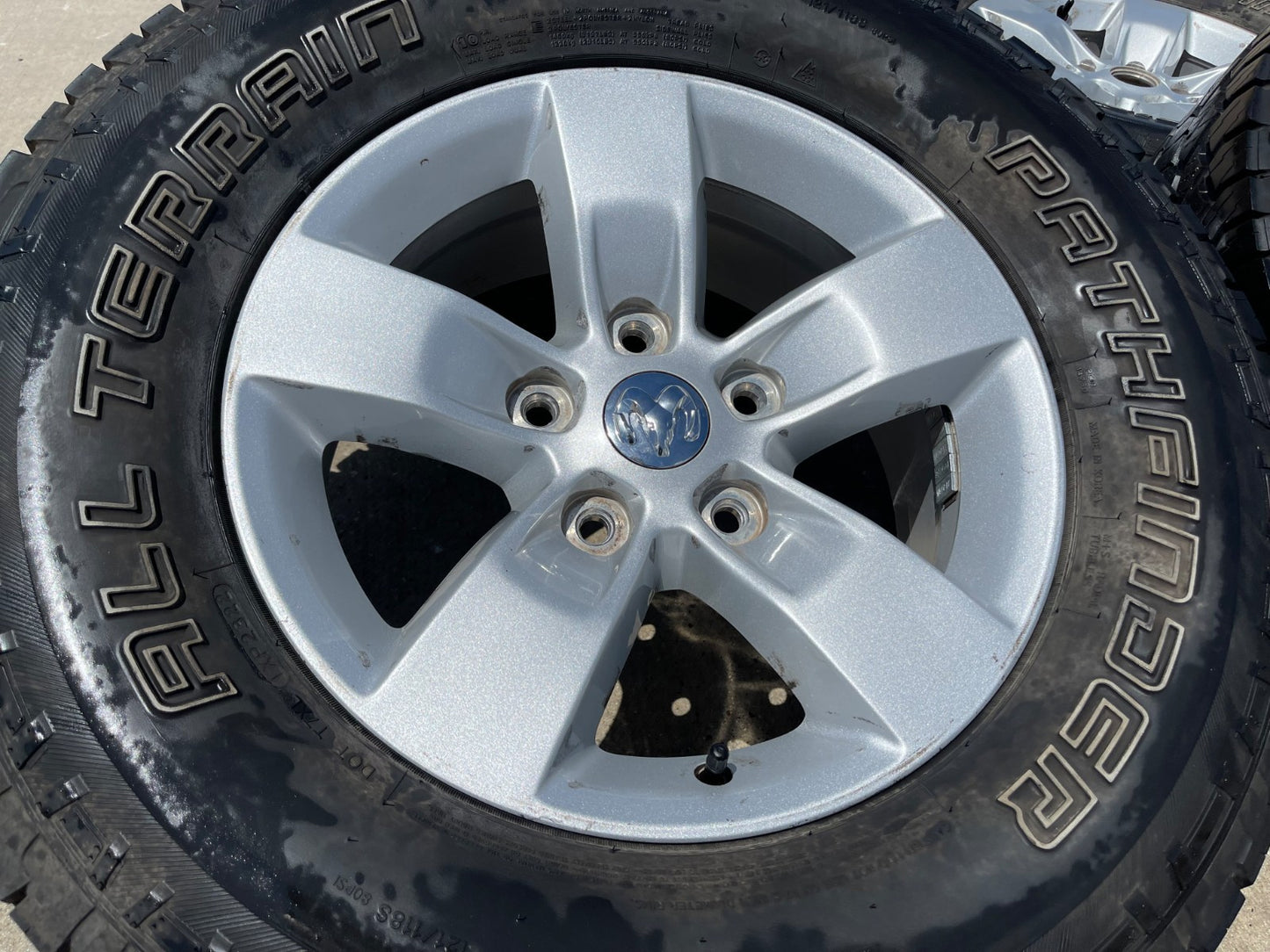 17" Dodge Ram 1500 OEM 2448 wheels rims 5x139 5x5.5 SET tires DISCOUNTED