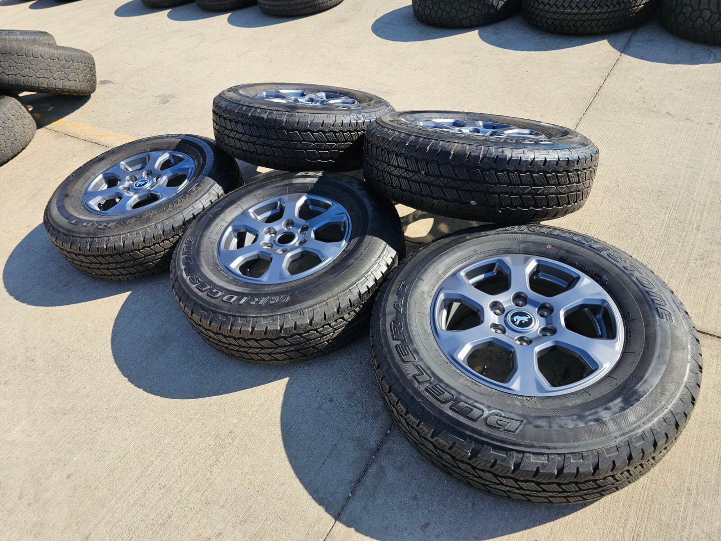 17" Ford Bronco Big Bend wheels rims 10384 OEM Ranger 2023 2024 2025 2026 NEW