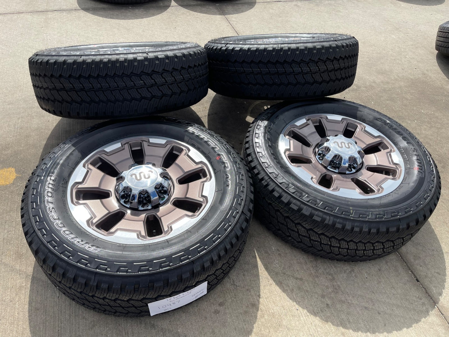 20" Ford F-250 F-350 OEM 10487 LIMITED KING RANCH tan wheels rims 2025 2026 NEW