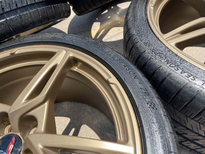 19" + 20" Chevy Corvette C8 OEM wheels rims BRONZE 14007 14008 2024 2025 NEW