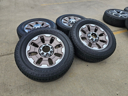 20" Ford F-250 F-350 OEM KING RANCH tan wheels rims 10487 2022 2023 2024