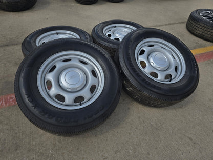 17" Ford F-150 OEM rims wheels 3857 steel 2025 2026 YOKOHAMA NEW SMOKIN DEAL