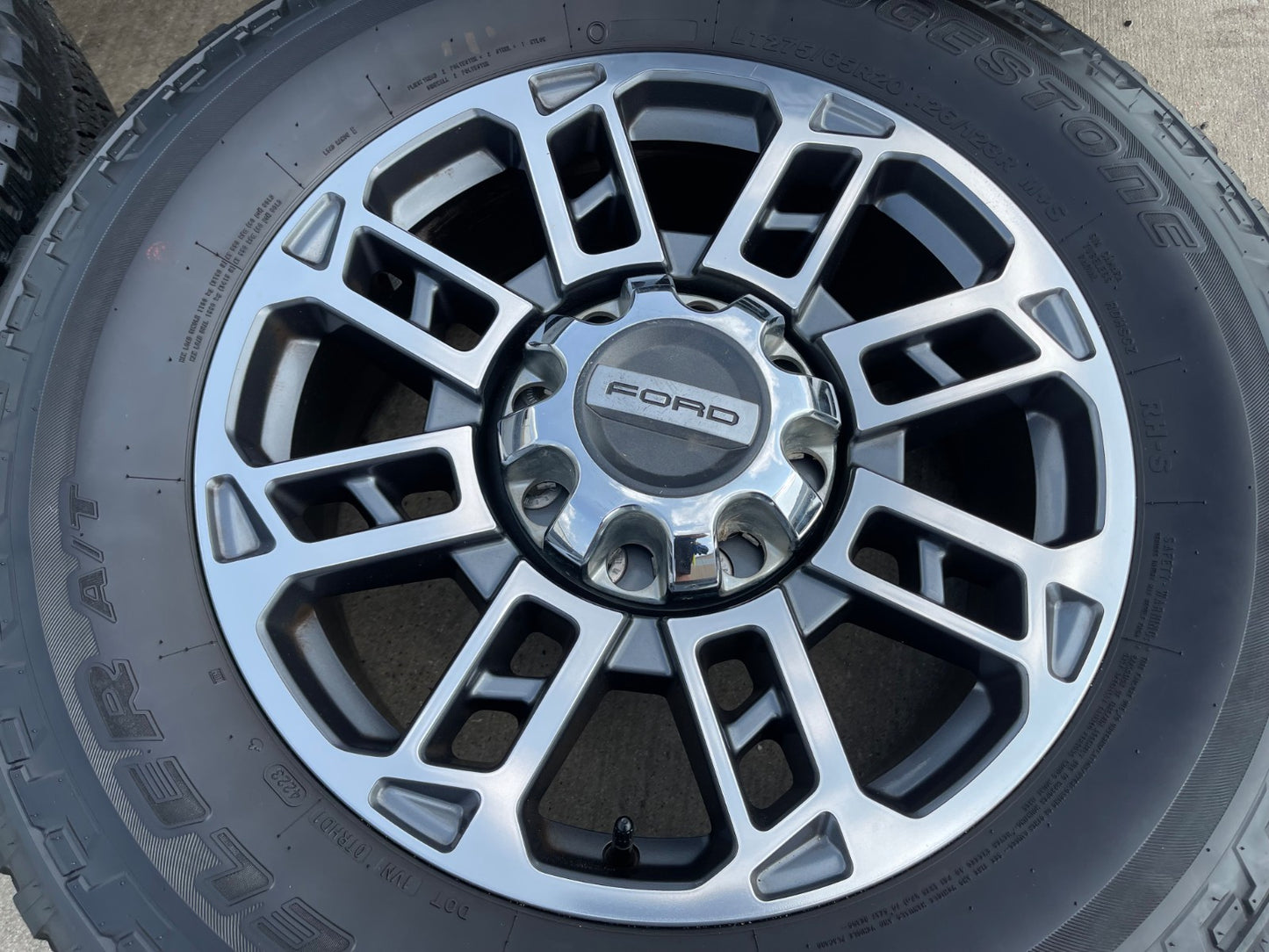 20" Ford F-250 F-350 OEM 10302 10483 LIMITED SET wheels rims 2023 2024 2025 2026