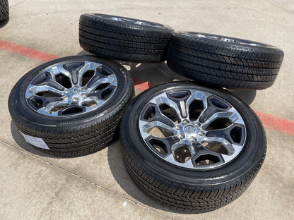NEW 22" Dodge Ram 1500 OEM LIMITED wheels rims SET RIM# 2685 FITS 2019-2027