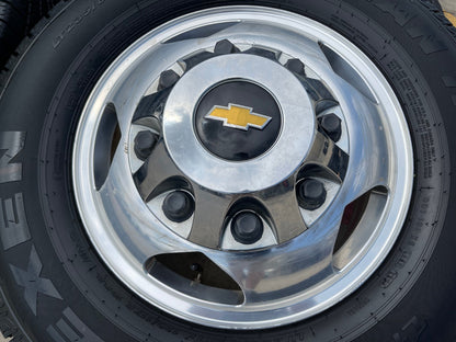 17" Chevy Silverado GMC Sierra 3500 Dually rims wheels OEM 5519 5520 8094